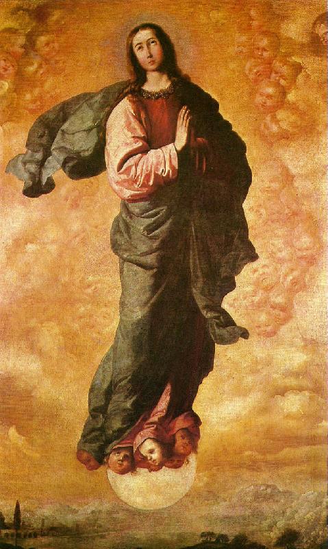 Francisco de Zurbaran immaculate virgin